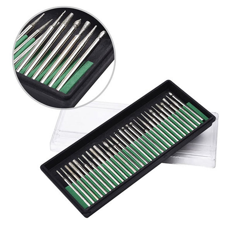 Dremel Bits 30pc Universal Highspeed Burr Bit Set 1/8 Etsy