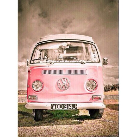 CAMPER VAN LOVE MOSAIC DIAMOND PAINTING KIT 5D CROSS STITCH KIT UK Seller
