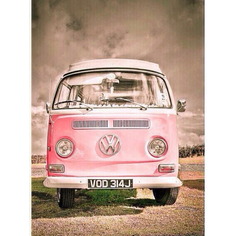 Mosaic Diamonds Kit Vw Camper Van Square Full Diamond Hong Kong - Vw Camper Van Home Decor Mosaic Diamonds Kit Vw Camper Van Square Full Diamond Hong Kong - Vw Camper Van Home Decor