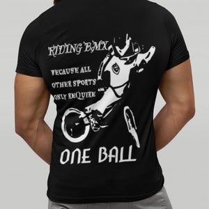 BMX Short Sleeve Tee - Self Confidence Sport Shirt, Unisex T-Shirt, Cycling Tee, BMX Lover Gift, Bike Riding Top