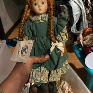 Anne of green gables porcelain doll - Etsy 日本