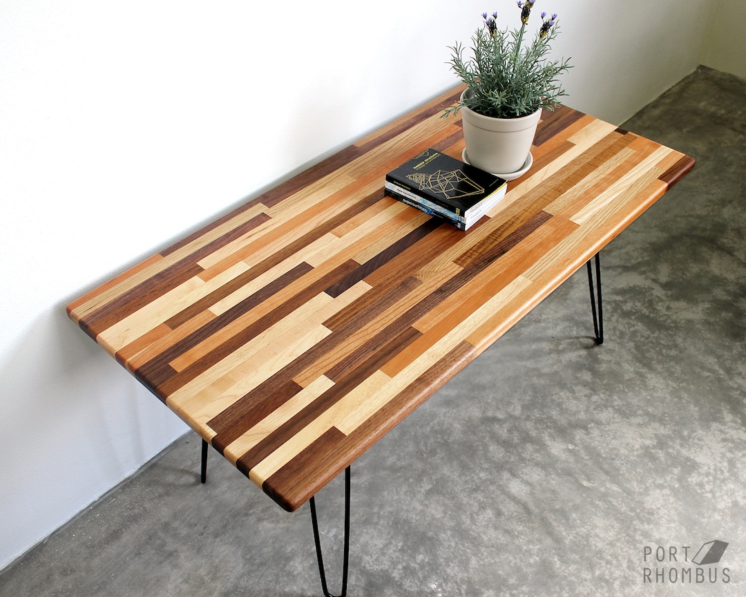 Mixed wood table top discount