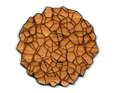 Onderzetters - Set met houder - tabel kunst - unieke abstracte en geometrische moderne Design breuk