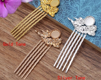 10 pcs Cloud Hairpin, Hair Accessories, Hair Barrettes,Hair Pin Findings,Hair Fork,Hair Stick Findings,Simple hairpin