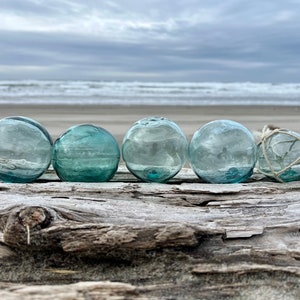 Japanese Glass Fishing Float Original Net Alaska