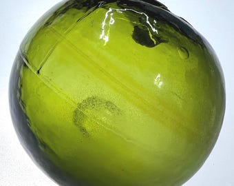 Japanese Glass Fishing Float, Authentic, Alaska Beachcombed