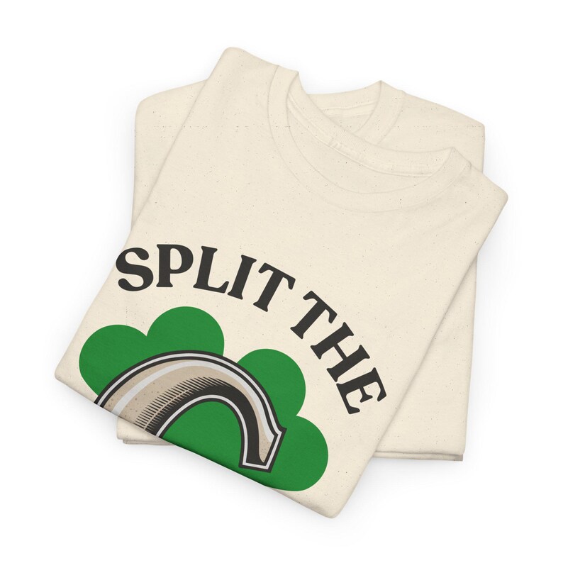 Guinness "Split the G" Challenge Tee | Beer Logo Parody, Pub Shirt image 12