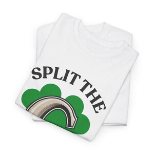 Guinness "Split the G" Challenge Tee | Beer Logo Parody, Pub Shirt image 9