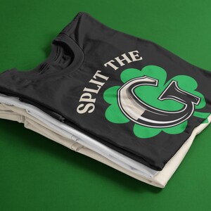 Guinness "Split the G" Challenge Tee | Beer Logo Parody, Pub Shirt image 3