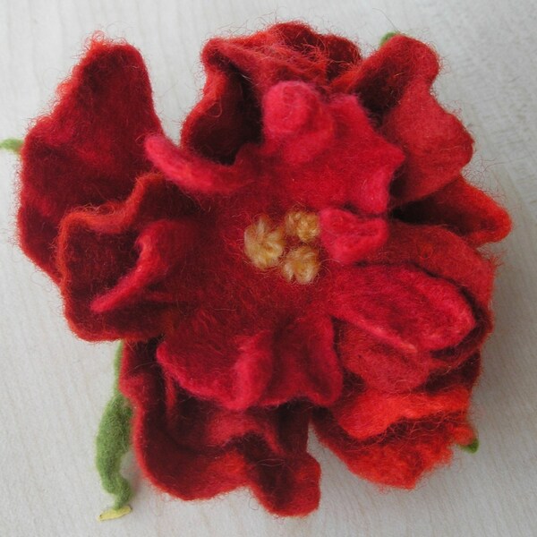 Felted Brooch