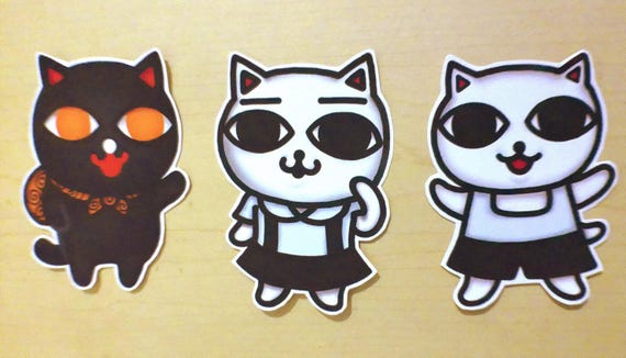 ねこぢるうどん 3インチステッカー6枚 - Etsy 日本