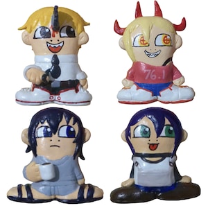 Chainsaw Man Figures Season 2 Handmade 3 Inches