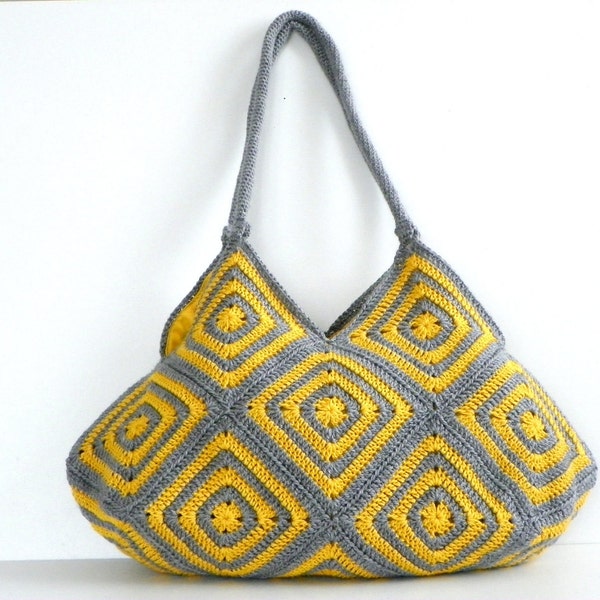 SALE OFF 15% NzLbags New - Summer Bag Afghan Crochet Bag, Handbag - Shoulder Bag Nr-0183