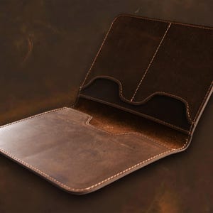 Personalized Travel Wallet, Leather Passport Wallet, Traveler Gift, Travel Card Holder, Luxury Wallet