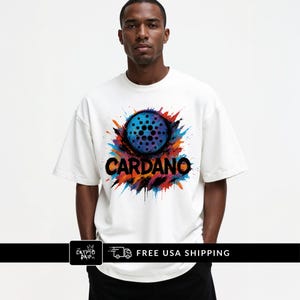 Cardano Crypto Shirt Crypto T-Shirt for Traders, Degens, Blockchain Fans Crypto Merch Cardano Merch ADA Crypto Clothing