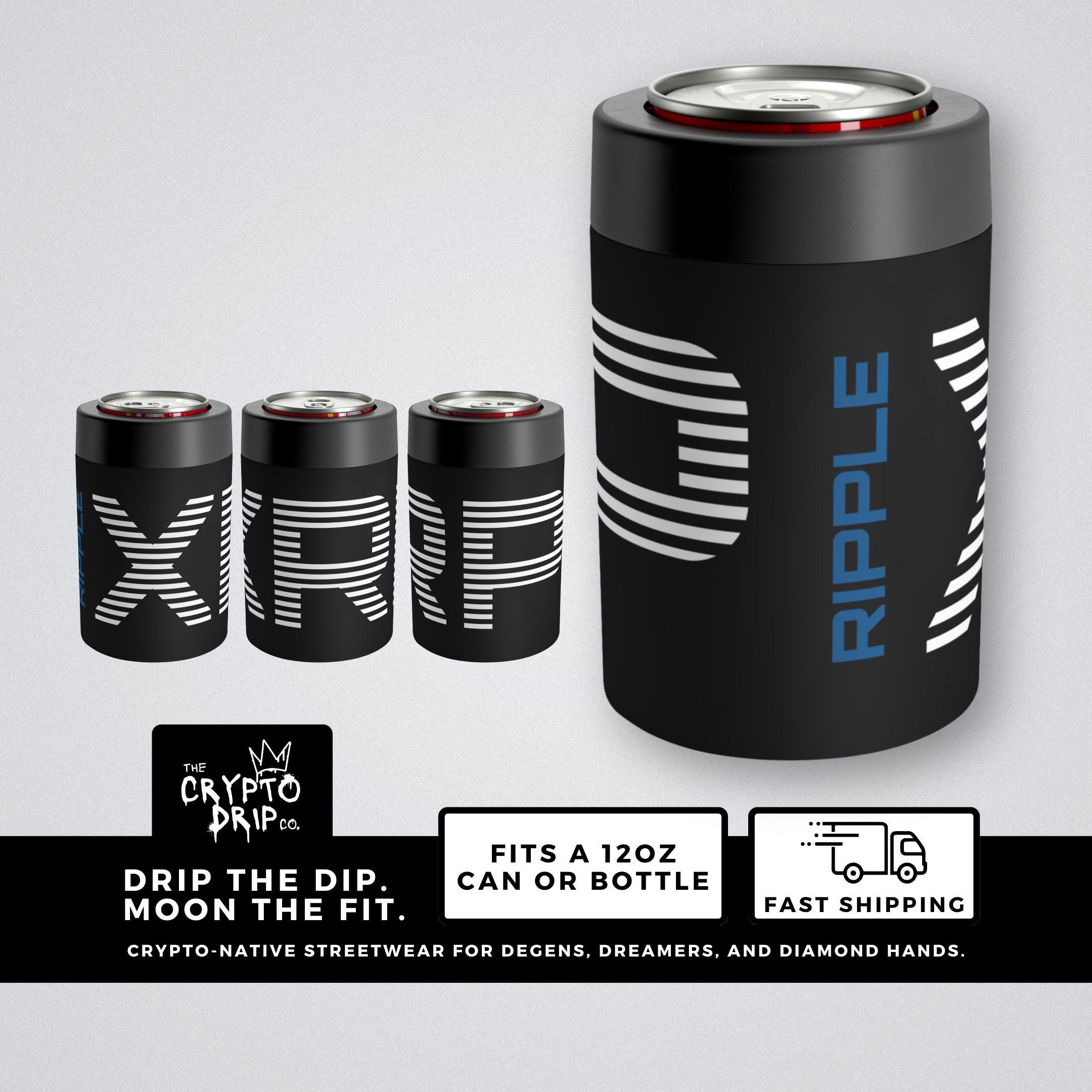 XRP Koozie Metal Can Holder Crypto Drink Cooler Insulated Vaporwave Perfect  Gift Koozie Crypto Trader HODL XRP Christmas Gift for Him or Her - Etsy