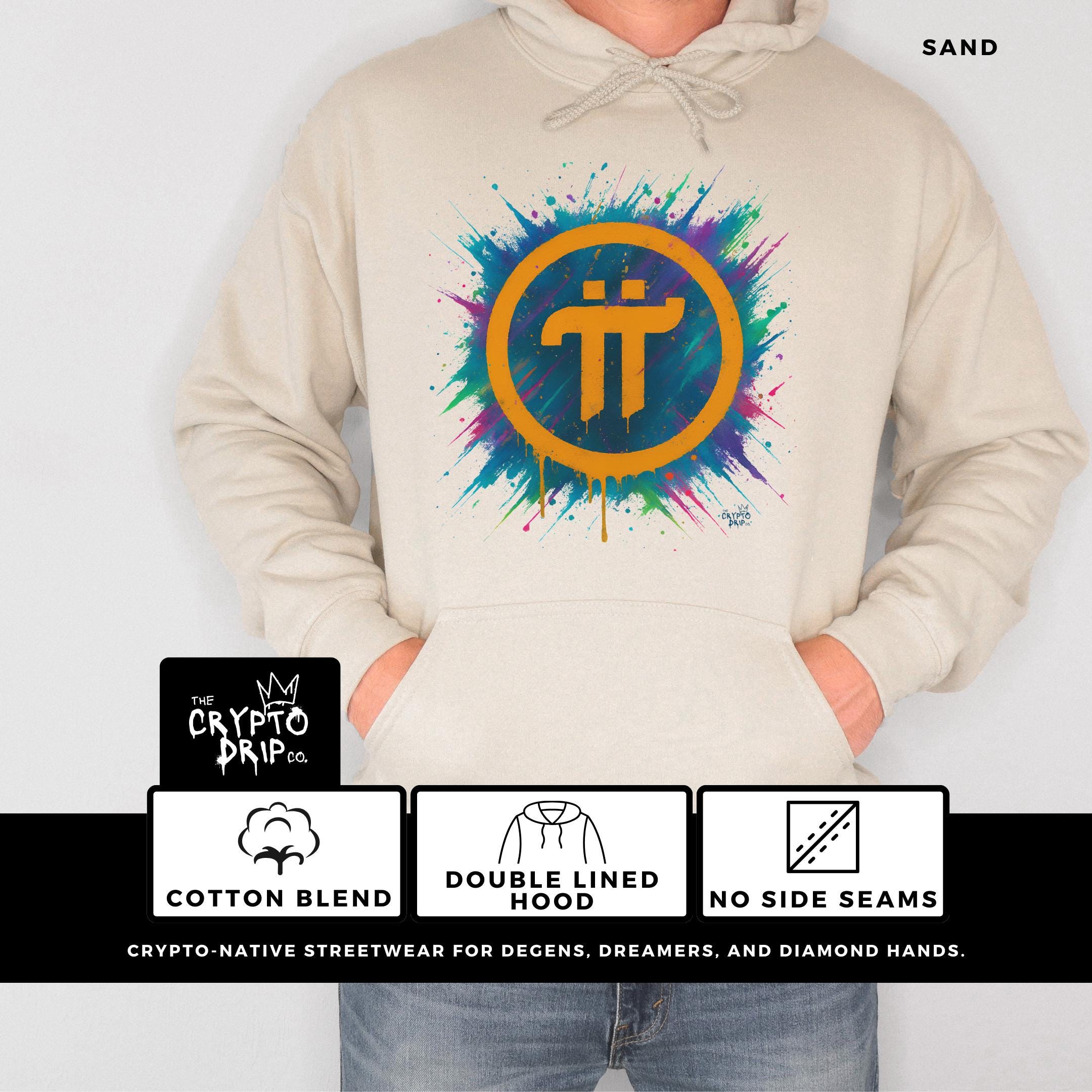 Hoodie Pi-netwerk Crypto-hoodie Pi Coin-sweater Blockchain Streetwear Pi-cryptocurrency-merchandise  Crypto-kleding Web3-hoody Crypto-kleding - Etsy Nederland