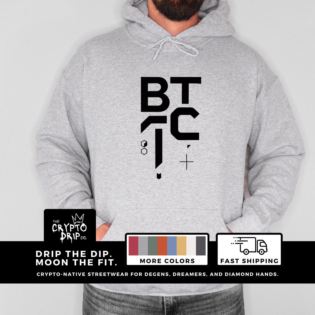 Bitcoin Hoodie Crypto Hoodie Crypto Sweatshirt Crypto Clothing Bitcoin  Crypto Merch Gift for Degens Cryptocurrency Hoodie Crypto Merchandise - Etsy