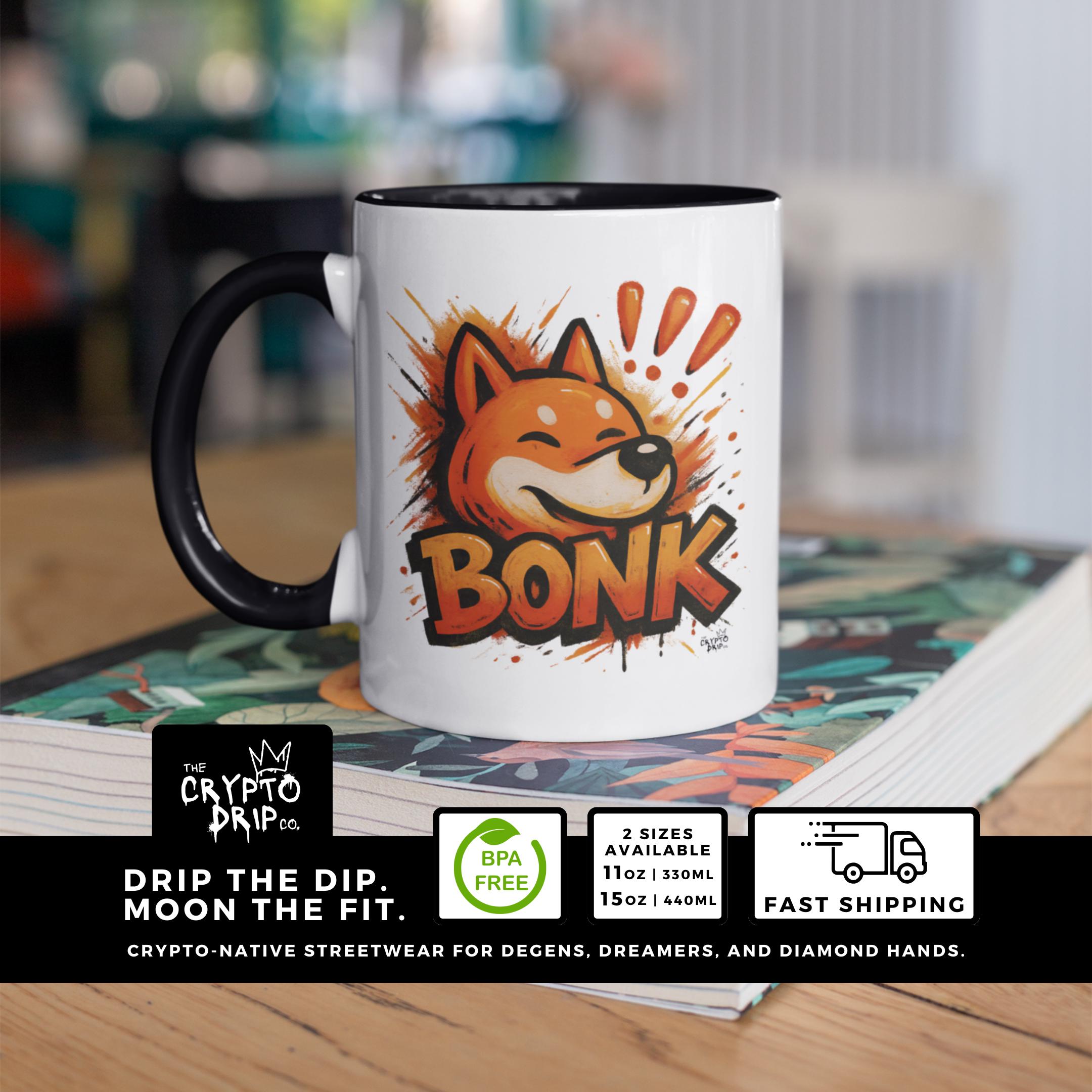 Taza de criptomonedas Bonk Memecoin Mercancía de criptomonedas Mercancía de  criptomonedas Bonk Meme Coin Taza Bonk Accesorios de criptomonedas Taza de  criptomonedas Bitcoin Solana Memecoin - Etsy España