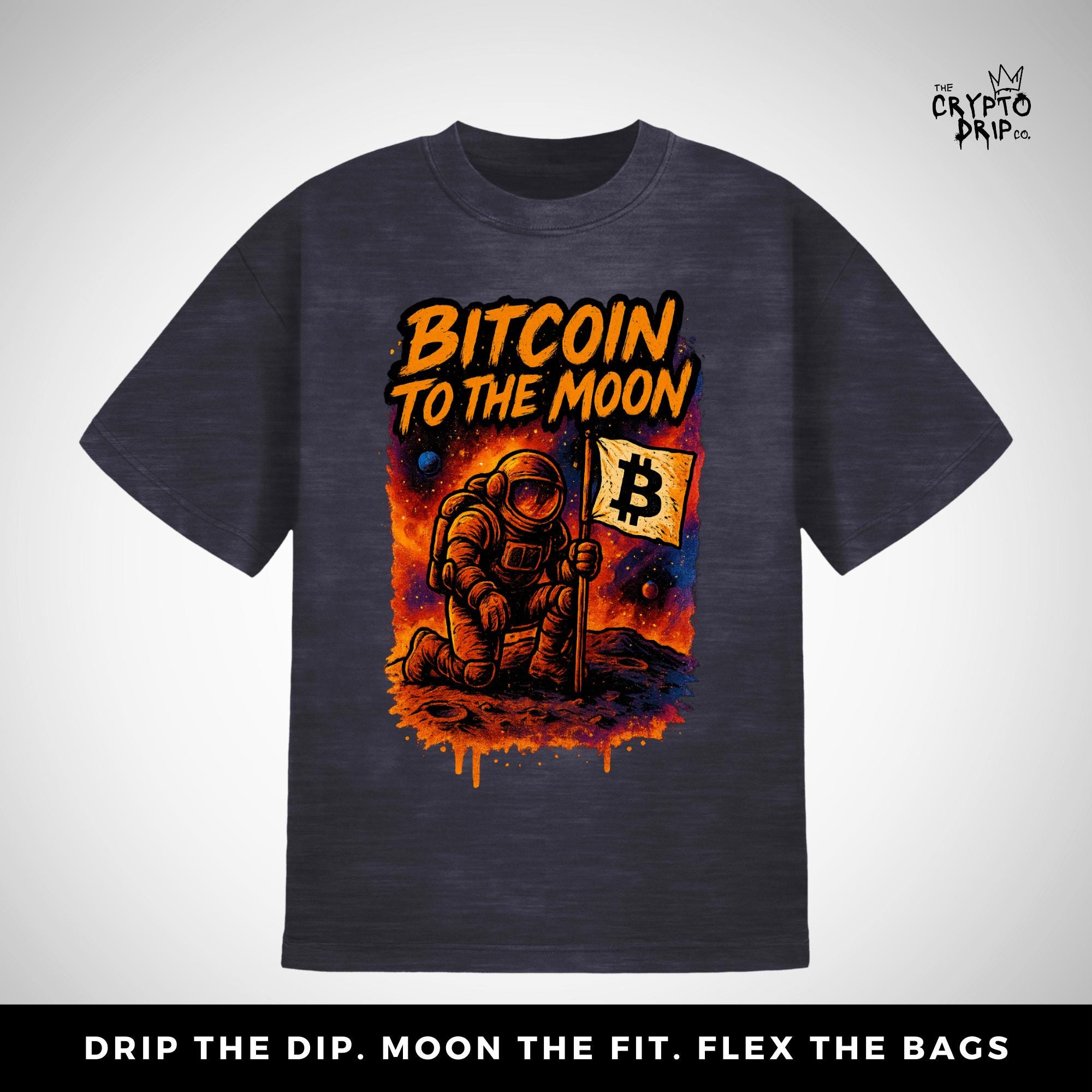 Crypto Shirt Bitcoin To The Moon T-Shirt for Degens & BTC Fans Crypto Merch  Crypto Clothing Bitcoin Merch Shirt