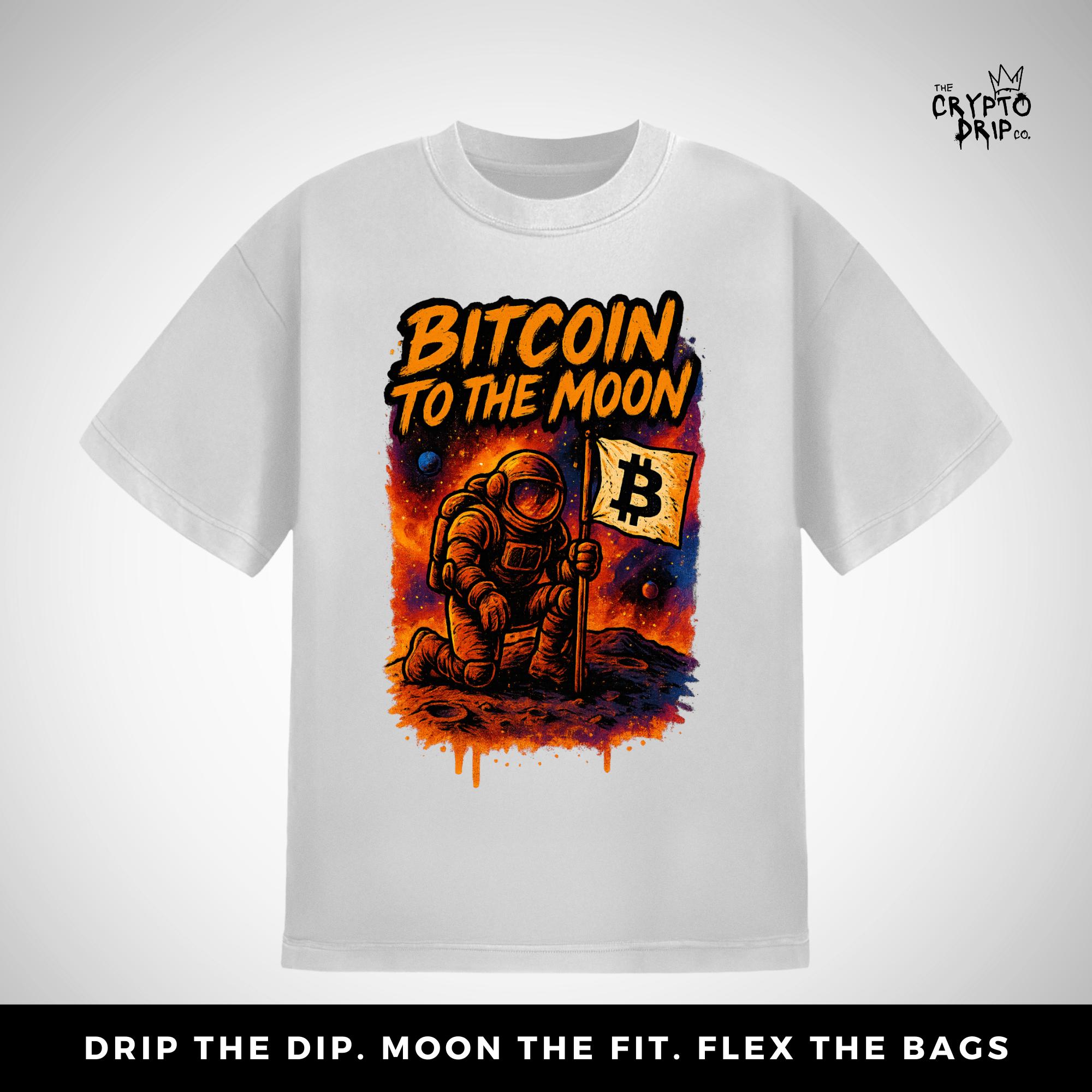 Crypto Shirt Bitcoin to the Moon T-shirt for Degens & BTC Fans Crypto Merch  Crypto Clothing Bitcoin Merch Shirt - Etsy Israel