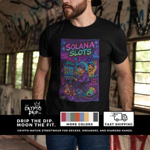 Crypto Shirt Solana Memecoin Crypto Merchandise Solana Crypto Clothing Solana Merch Crypto T-Shirt Crypto Gift Solana Crypto Tee
