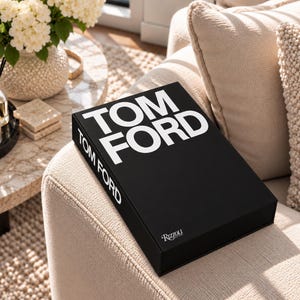 Decoratieve Tom salontafelboekendoos – niet te openen, neutrale woondecoratie, plank- en tafelaccent