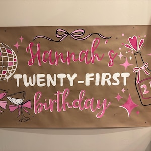 Custom Painted Banner