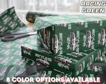 Skyline GT-R Wrapping Paper, JDM Car Enthusiast Gift Wrap