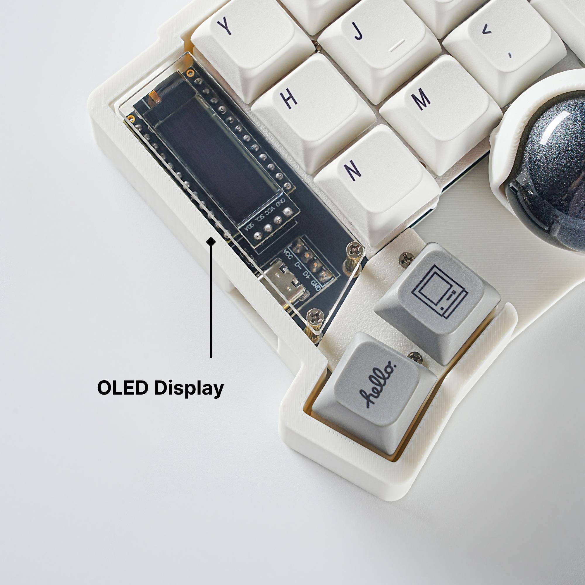 Keyball 47 MX With Trackball Ergonomic Split Keyboard - Pre-built