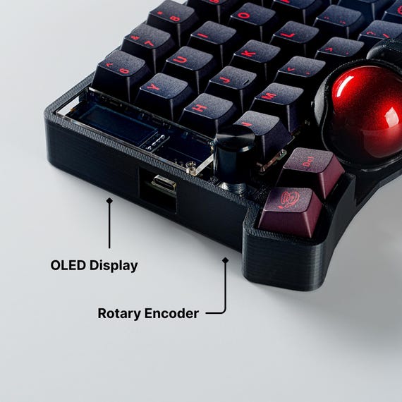 Keyball 59 MX With Trackball Ergonomic Split Keyboard - Pre