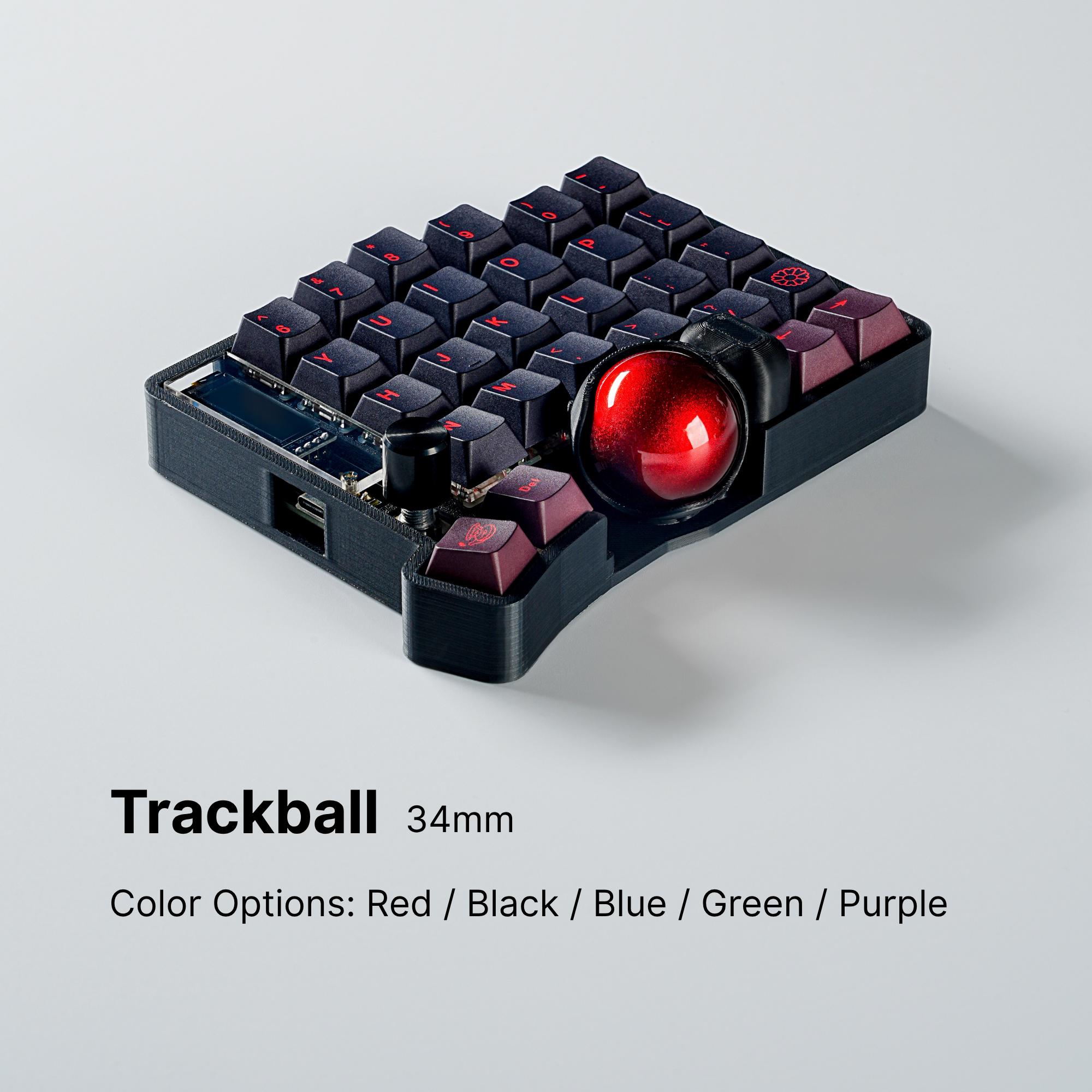 Keyball 59 MX With Trackball Ergonomic Split Keyboard - Pre-built