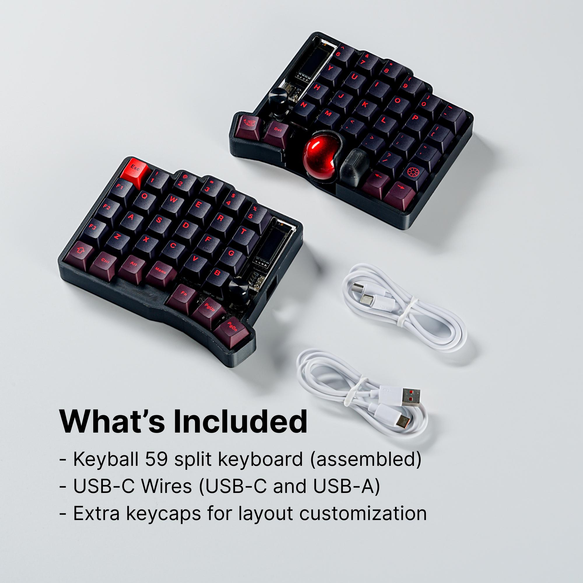 ussy21106 無線Keyball ussy21106 無線Keyball ussy21106 無線Keyball Wireless Split