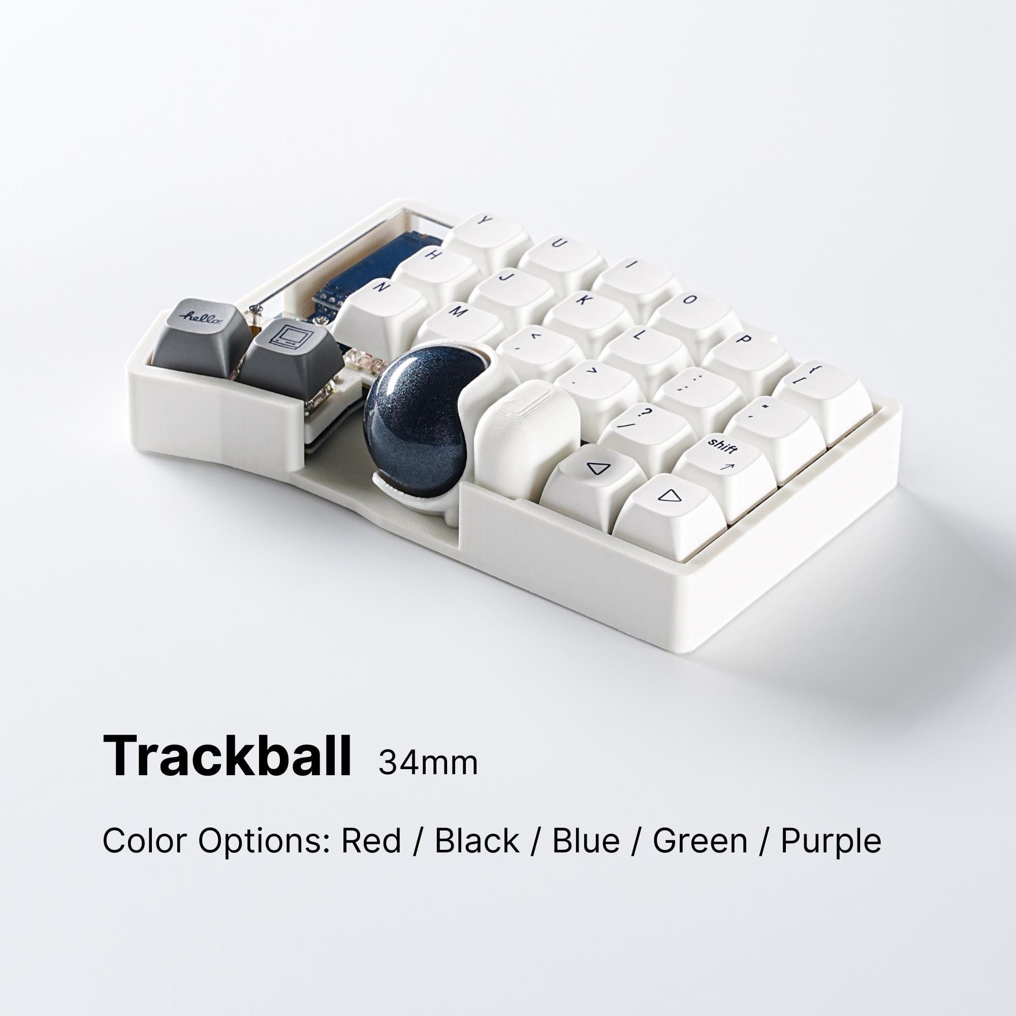 Keyball 47 MX With Trackball Ergonomic Split Keyboard - Pre