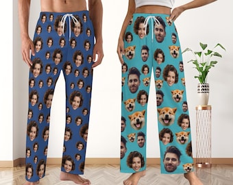 Maatwerkbroek met gezichten, Valentijnsdagcadeau, valentijnscadeau voor hem/haar