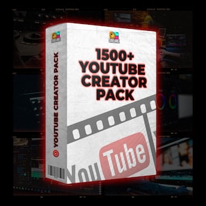 1500+ YouTube Creator Pack | Titles, Subscribes, Openers, Lower Thirds, Transitions, LUTs, Plugin | Premiere Pro | Mr Beast | Drag and Drop