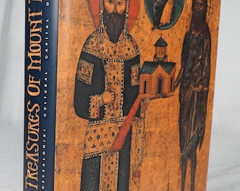 Treasures of Mount Athos museum book B edition 1997