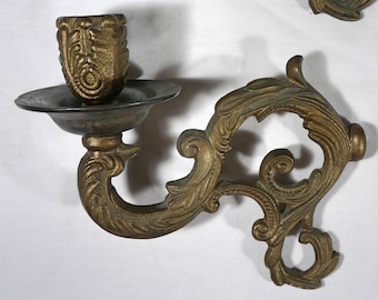 Vintage Victorian style Solid Brass Candelabra Arms lamp parts
