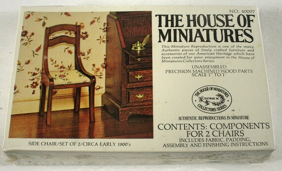 vintage miniature furniture