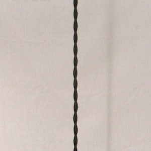 May include: A teal blue glass pendant light fixture with a black cord and a black ceiling mount.
