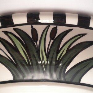 Oval Alligator & Fleur de Lis Platter image 3