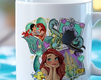 Die kleine Meerjungfrau Tasse als Geschenk für Disney Fans und Ozeanträumer