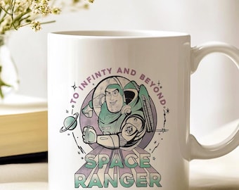 Buzz Lightjahre Tasse Space Ranger Retro Tasse