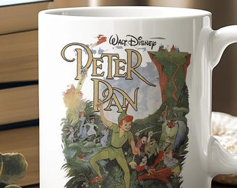Peter Pan Mug Classic Disney Adventure Gift For Fans And Dreamers