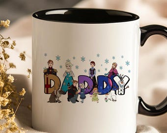 Personalized Frozen Friends Name Mug Custom Kids Gift