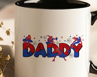Taza para papá con opción de nombre personalizado