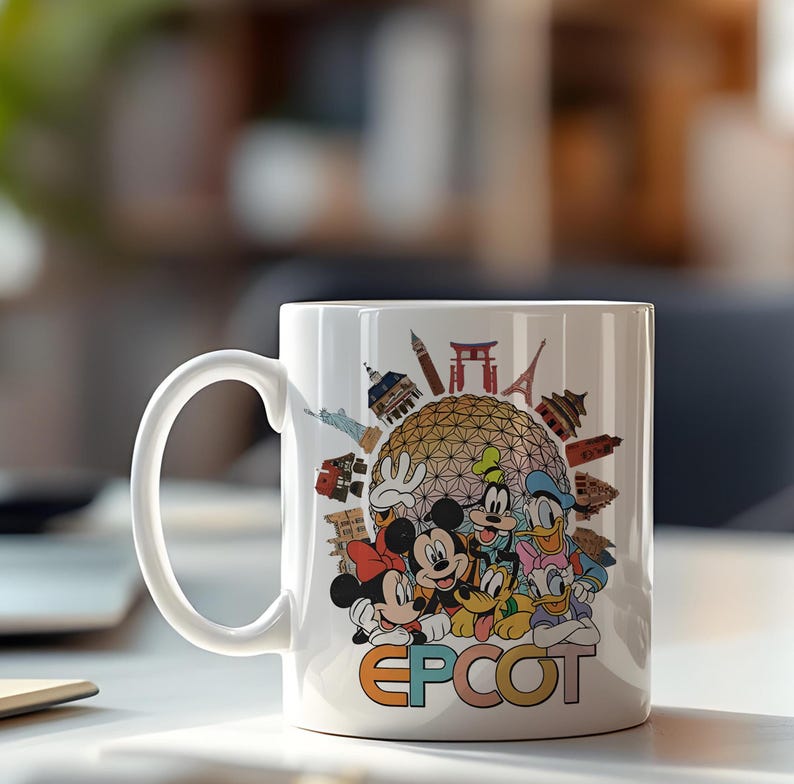 Personalized Mickey Mouse Mug, Custom Disney Mug, Disney Character Mug, Mickey and Friends Mug, Gift for Kids, Custom Name Mug, Est. 1928 image 3