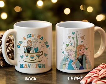 Frozen Elsa Anna Mug Gift For Family Friends