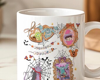 Cute Monsters Inc Spooky Season Coffee Cup