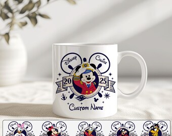 Disney Cruise Custom Mug - Personalize with Name